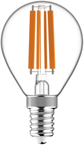 Avide Λάμπα LED Filament Mini Σφαιρική 6.5W E14 NW 4000K High Lumen
